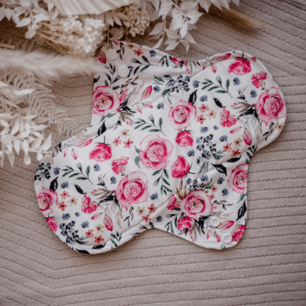 Reusable Cloth Menstrual Pad - Full Bloom - Everyday Living Eco Store 