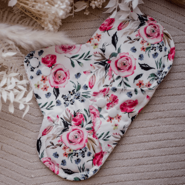 Reusable Cloth Menstrual Pad - Full Bloom - Everyday Living Eco Store 