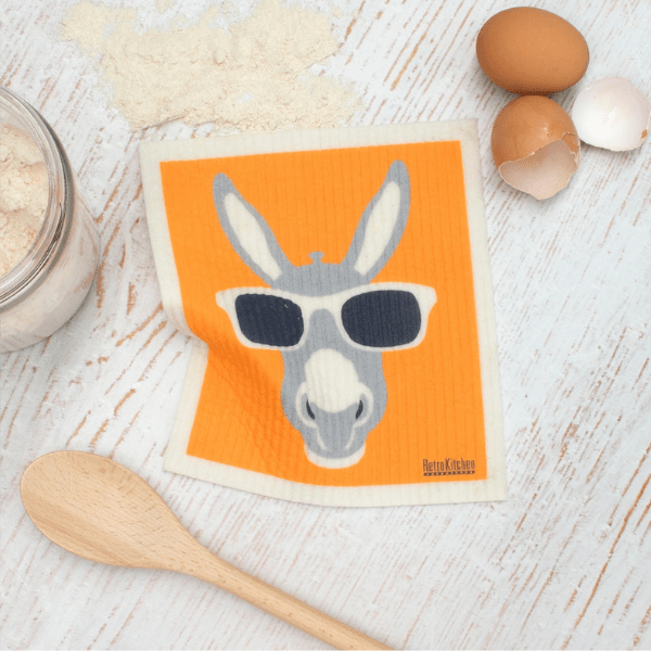 Compostable Sponge Cloth - Donkey - Everyday Living Eco Store 