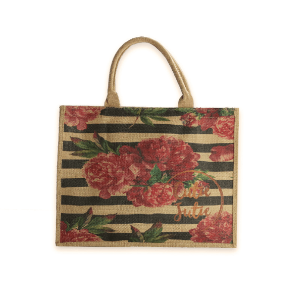 Tote Bag - Peonies Dreaming - Everyday Living Eco Store 