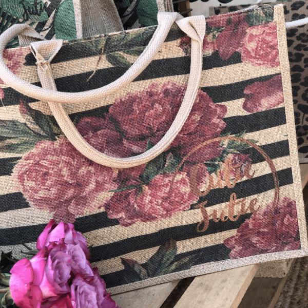 Tote Bag - Peonies Dreaming - Everyday Living Eco Store 