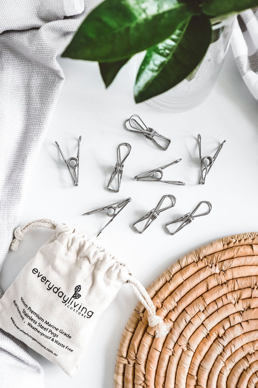 Stainless Steel Pegs - Everyday Living Eco Store 