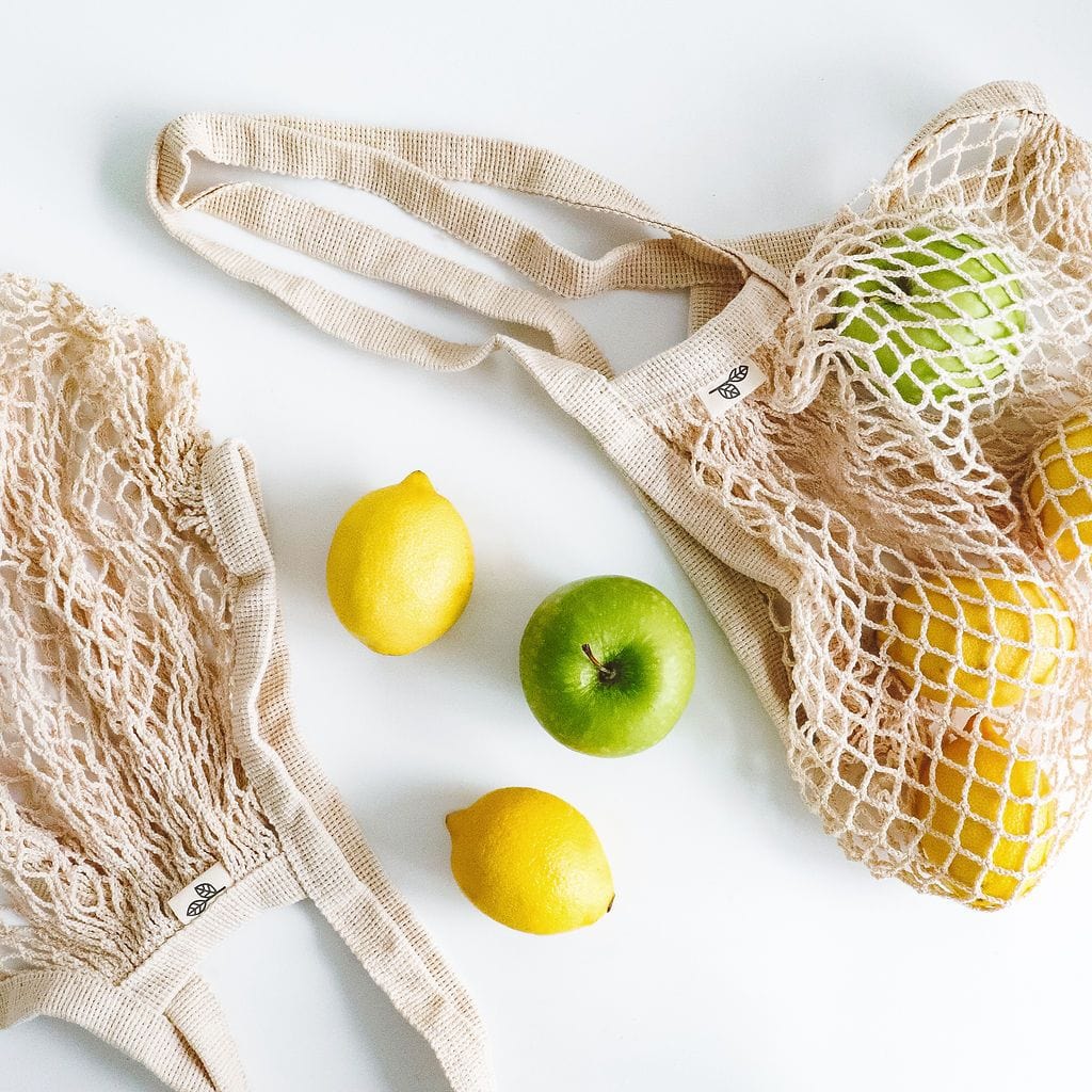 Cotton Mesh Tote Bag - Everyday Living Eco Store 